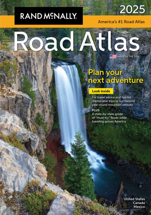 Rand McNally 2025 Road Atlas USA, Canada & Mexico (Folio)