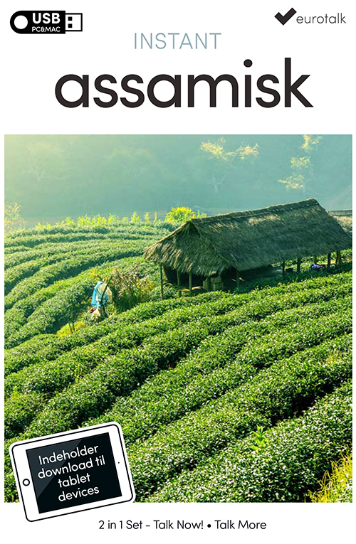 Assamesisk begynder- og parlørkursus USB & download