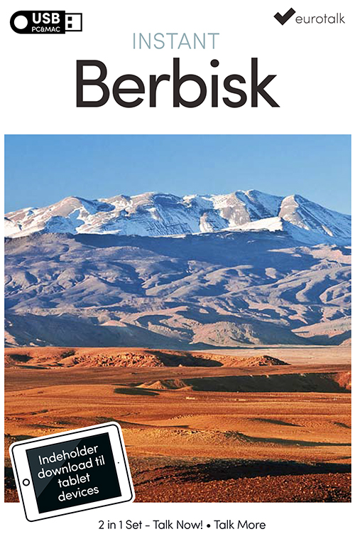 Berbisk begynder- og parlørkursus USB & download