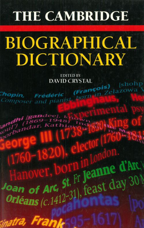 Cambridge Biographical Dictionary *(PB)