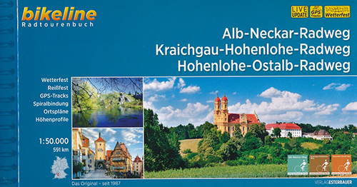 Alb-Neckar-Radweg, Kraichgau-Hohenlohe-Radweg, Hohenlohe-Ostalb-Weg