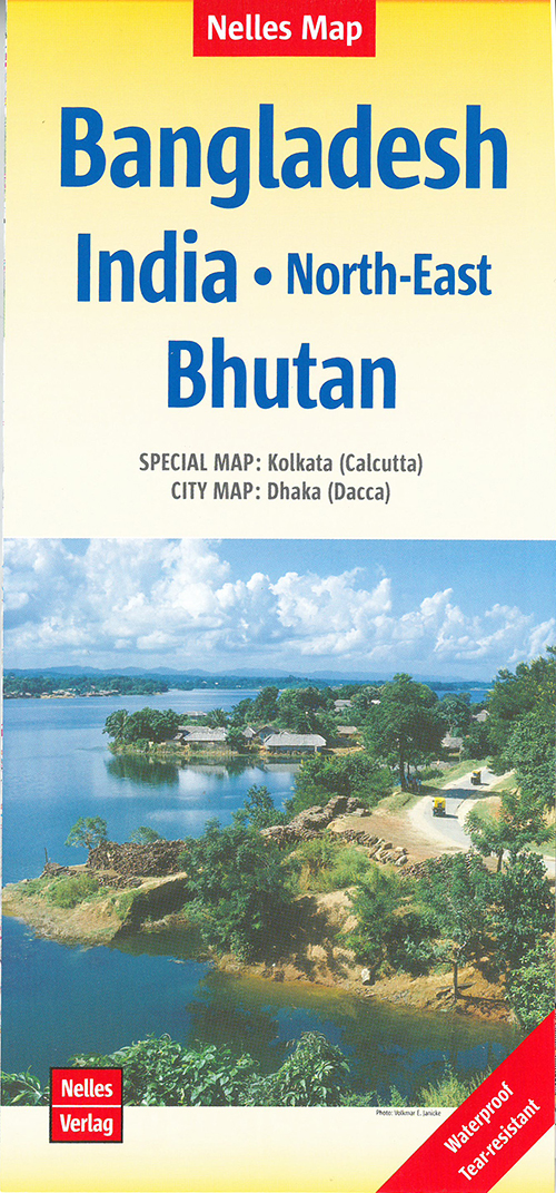 Bangladesh - India: North-East - Bhutan, Nelles Map