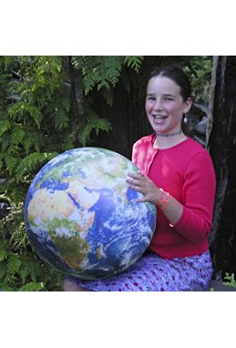 EarthBall: As seen from Space - Cities Glow in the Dark