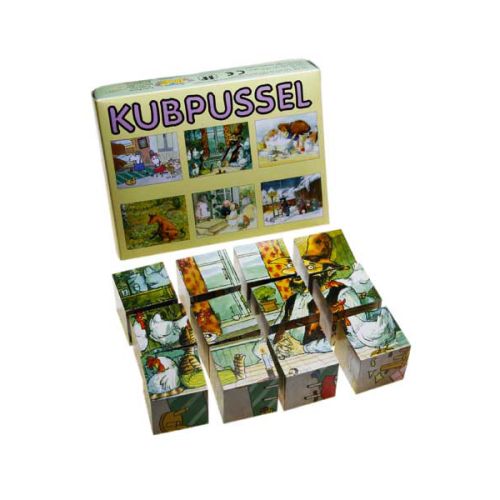 Sagofavoriter billedklodser - 6 klodser