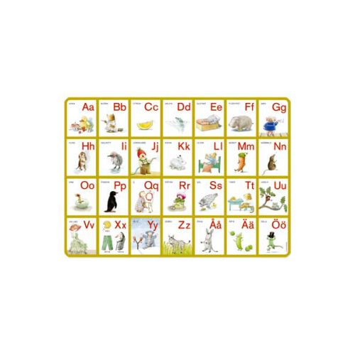 Dækkeserviet ABC sa lilla  T