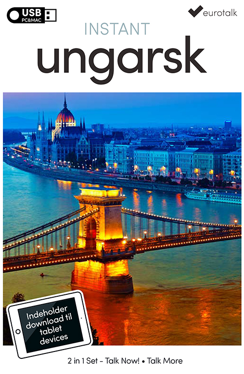 Ungarsk  begynder- og parlørkursus USB & download
