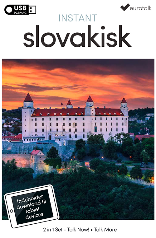 Slovakisk begynder- og parlørkursus USB & download