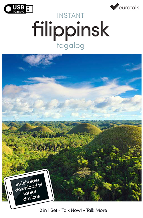 Tagalog begynder- og parlørkursus USB & download