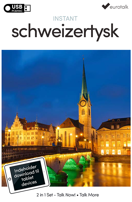 Schweizertysk begynder- og parlørkursus USB & download