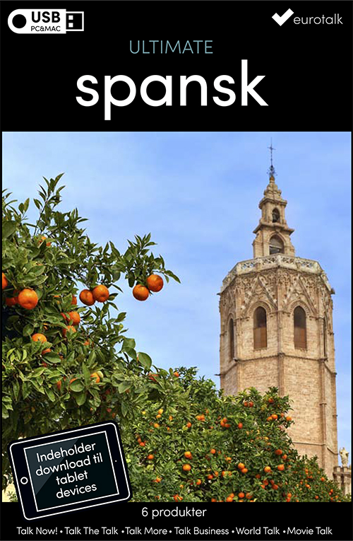 Spansk samlet kursus USB & download