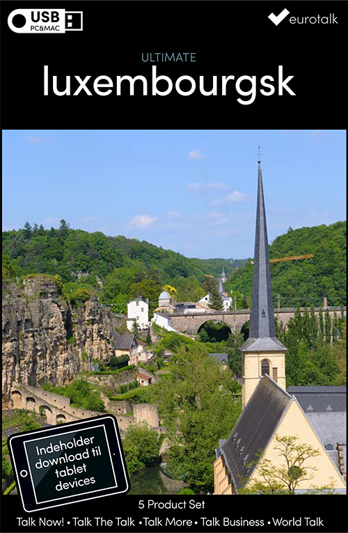 Luxemburgsk samlet kursus USB & download