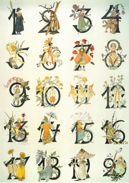 Blomstertal Adelborg - plakat