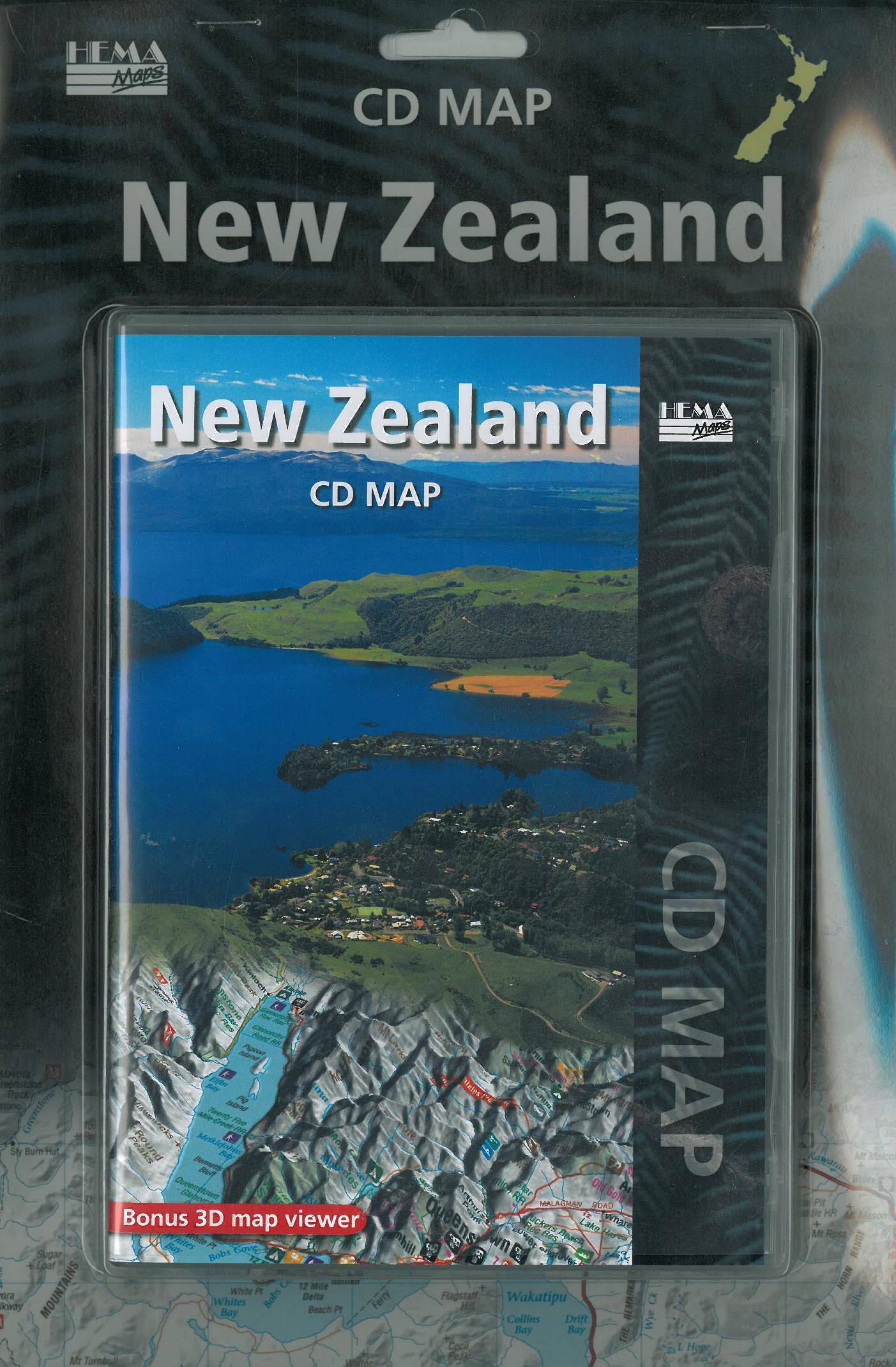 New Zealand CD Map 1:350.000*