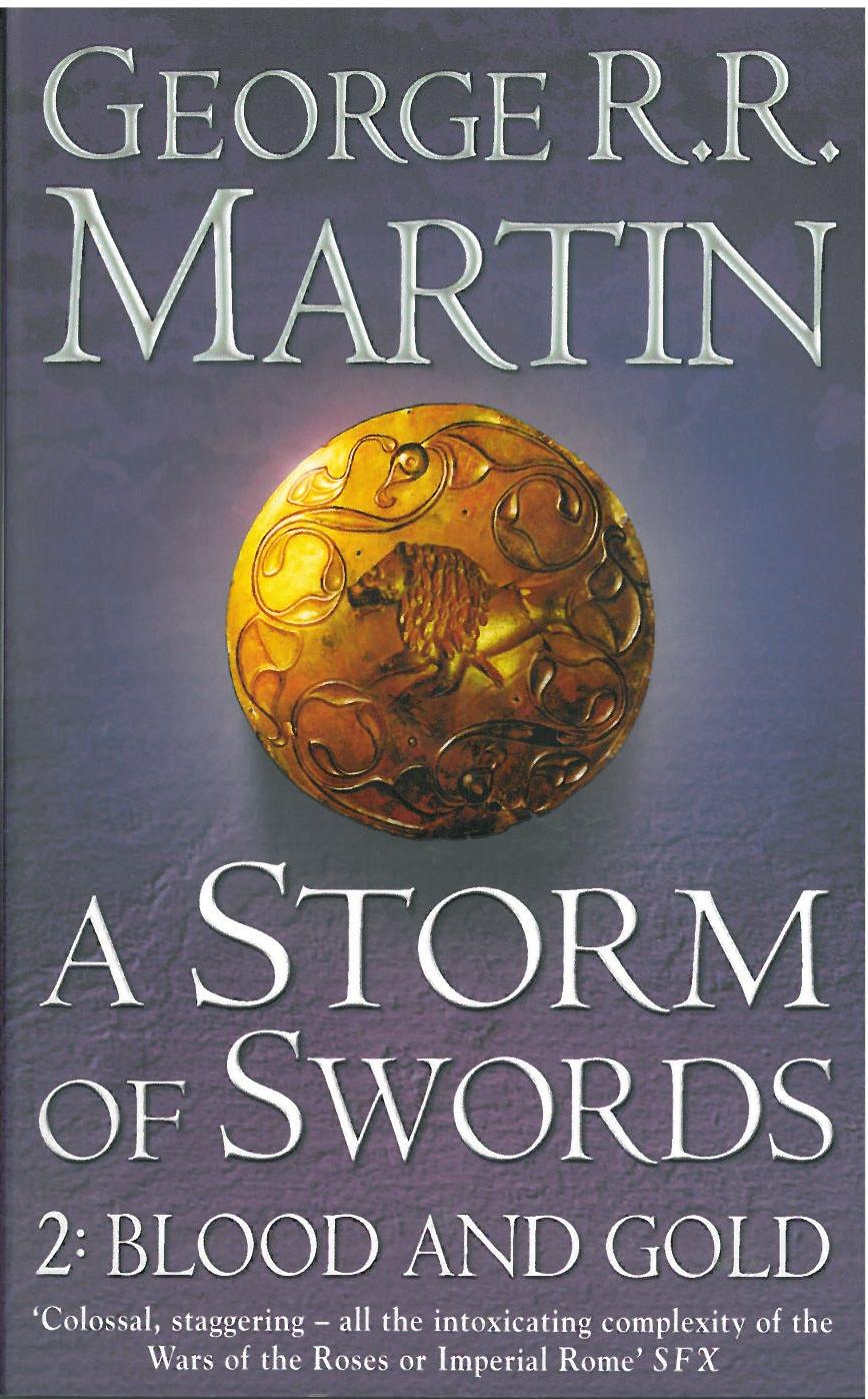 a storm of swords 2 blood and gold