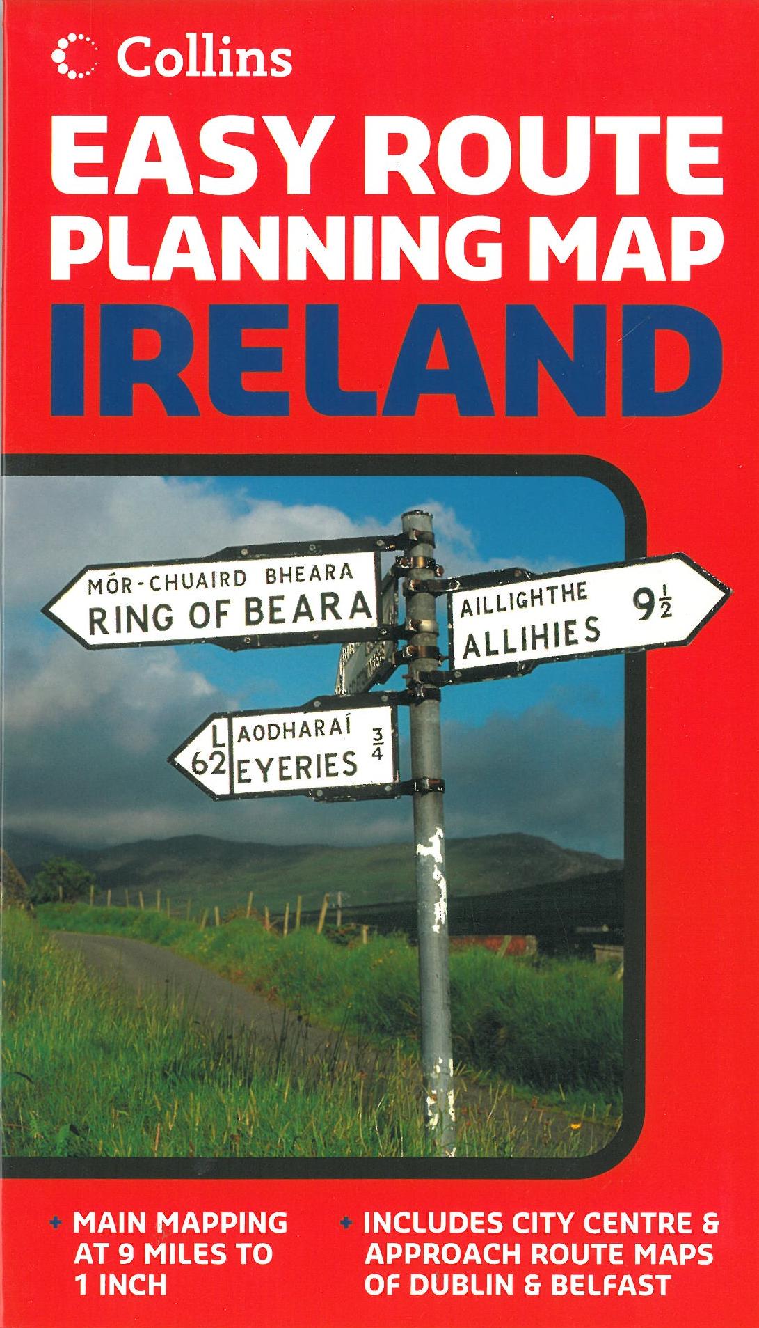 Ireland, Easy Route Planning Map 1:560.000*