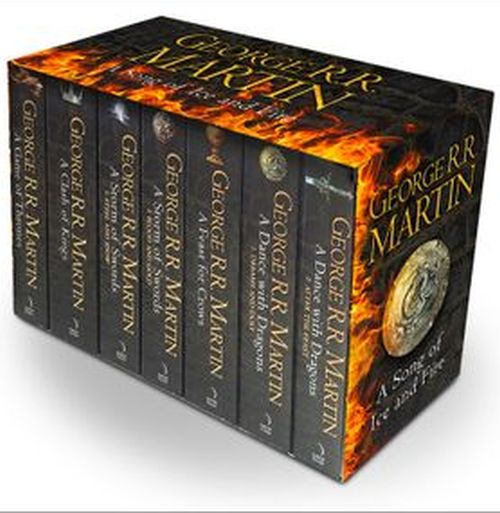 Game of Thrones (PB) - (B-format) Box - (Vol. 1-5) - (7 books) - A Song of Ice and Fire