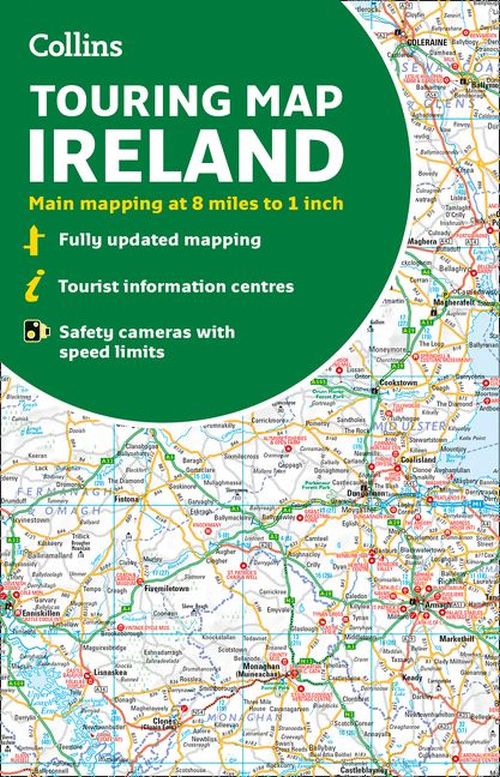 Ireland Touring Map, Collins
