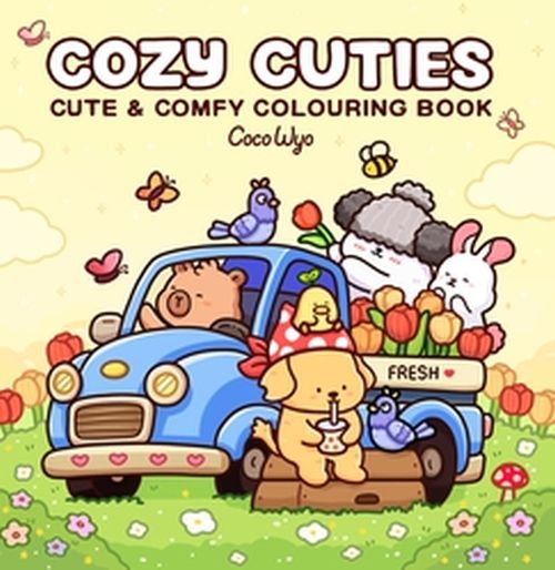 Cozy Cuties: Cute & Comfy Colouring Book