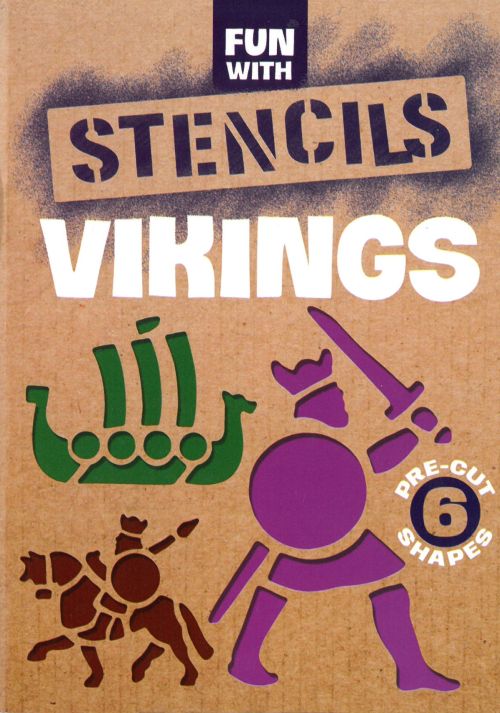 Fun with Stencils: Vikings (PB) - Little Activity Books