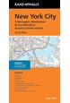 New York City: 5 Boroughs : Manhattan, Bronx, Brooklyn, Queens, Staten Island Street Map