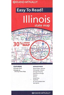 Illinois, Rand McNally Easy to Read