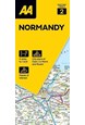 AA Road Map France 2: Normandy