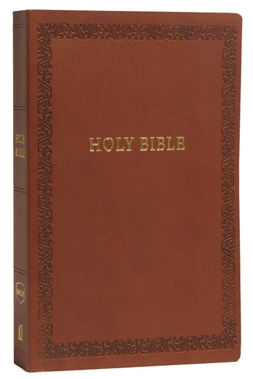 Holy Bible, New King James Version (NKJV) Brown Soft Leathertouch Edition (PB)