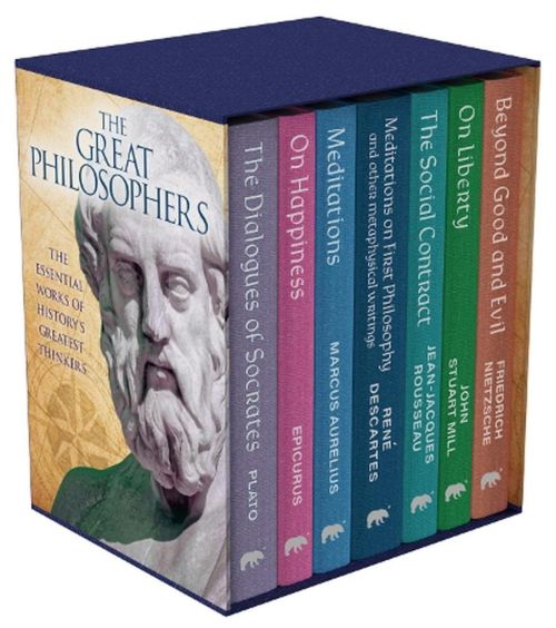 Great Philosophers Collection, The: Deluxe 7-Book Hardback Boxed Set (HB) - Arcturus Collector's Classics