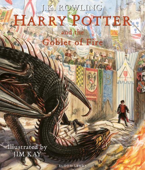 Harry Potter and the Goblet of Fire (HB) - Illustrated Edition - (4) Harry Potter