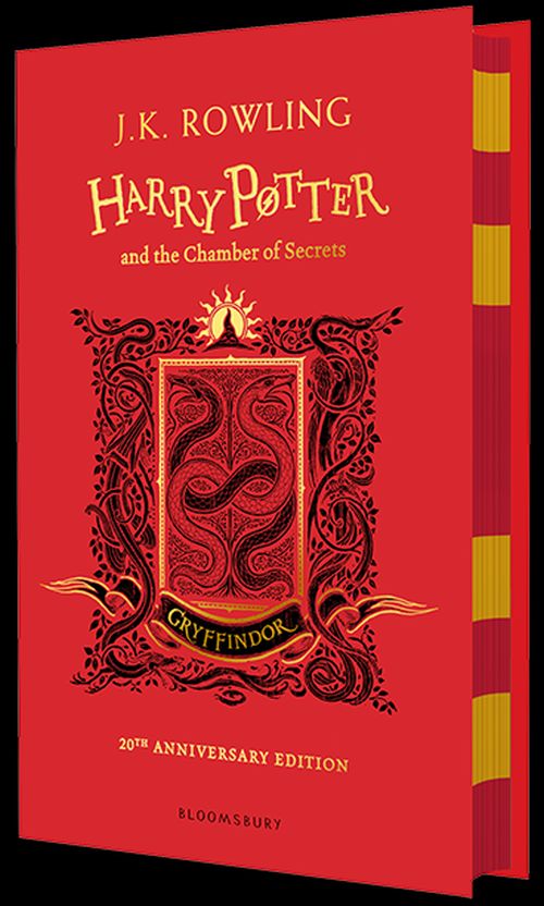 Harry Potter and the Chamber of Secrets - Gryffindor Edition (HB, rød) - (2) Harry Potter