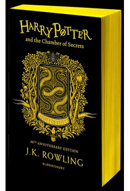 Harry Potter and the Chamber of Secrets - Hufflepuff Edition (PB, gul) - (2) Harry Potter