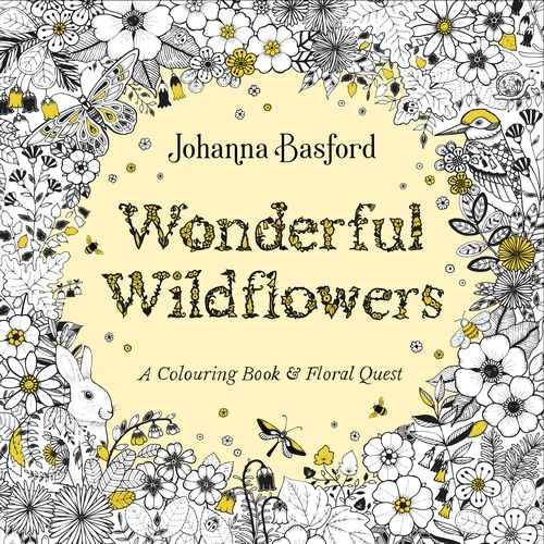 Wonderful Wildflowers: A Colouring Book & Floral Quest