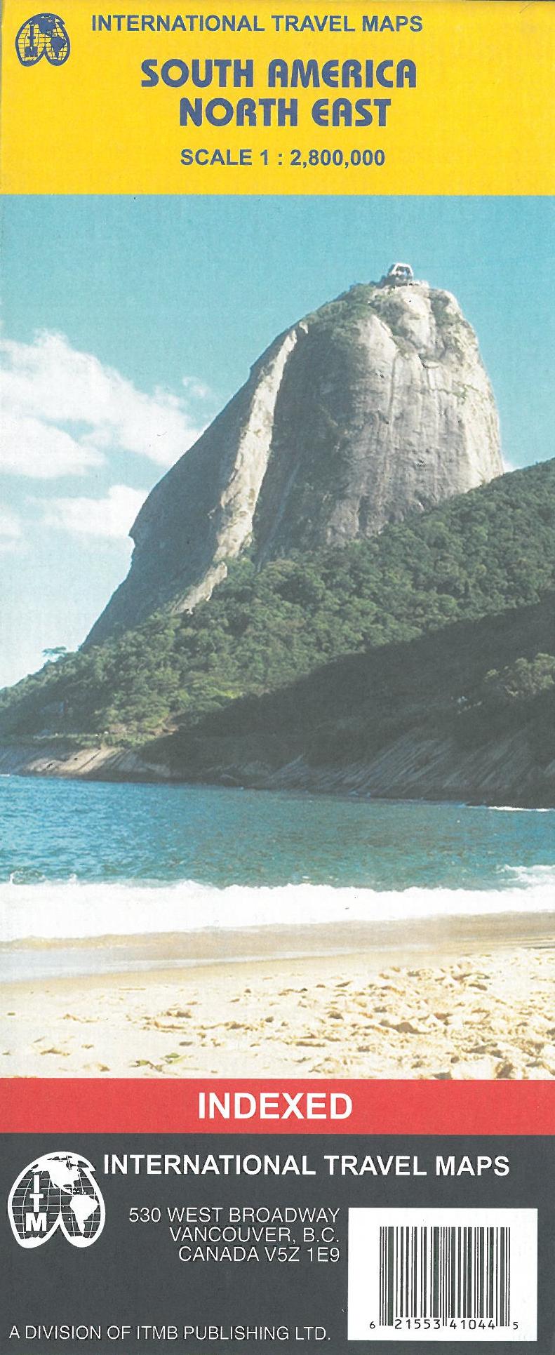 South America North East, International Travel Maps 1:2,8 mill.