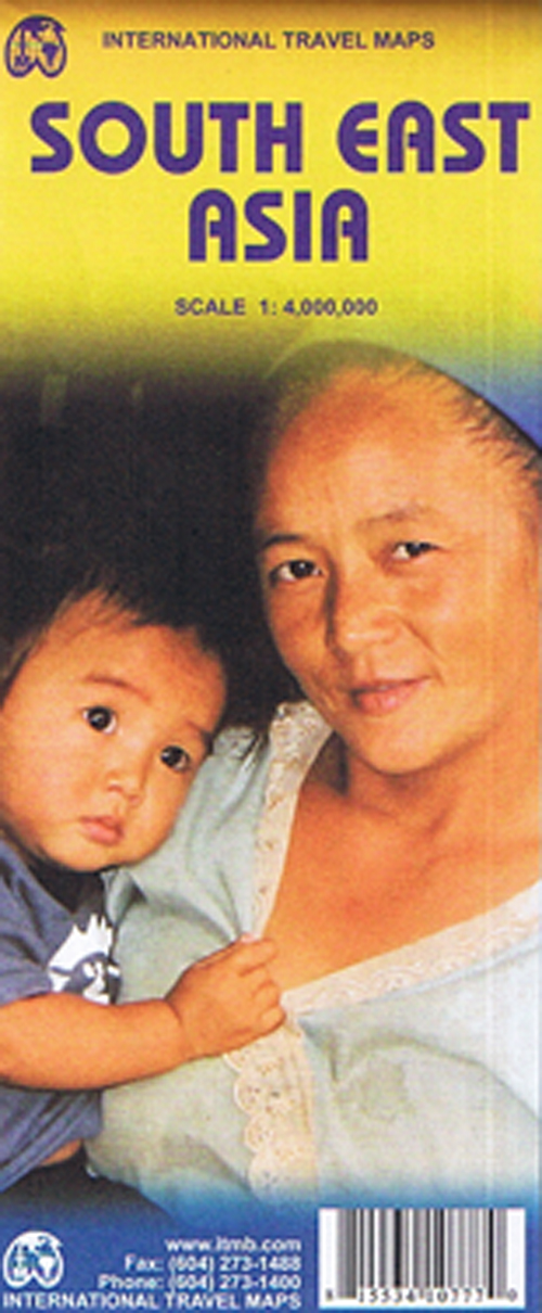 South East Asia, International Travel Maps