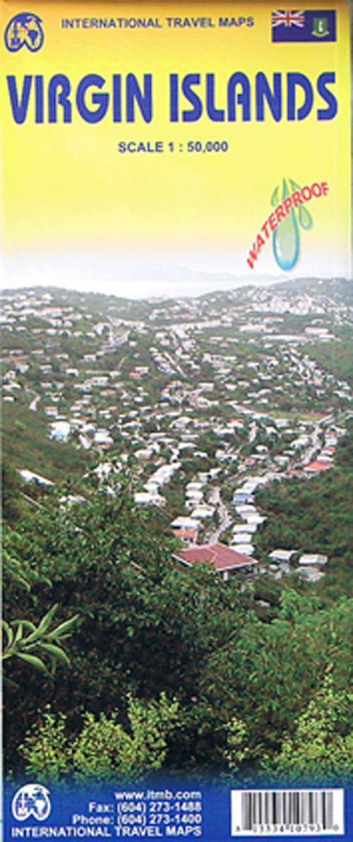 Virgin Islands, International Travel Maps*