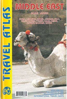 Middle East Travel Atlas, International Travel Maps