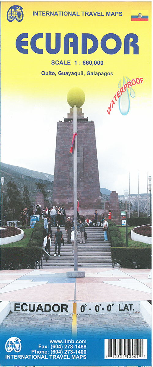 Ecuador, International Travel Maps