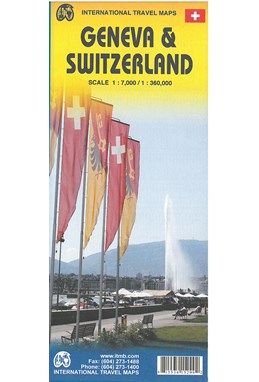 Geneva & Switzerland, International Travel Maps