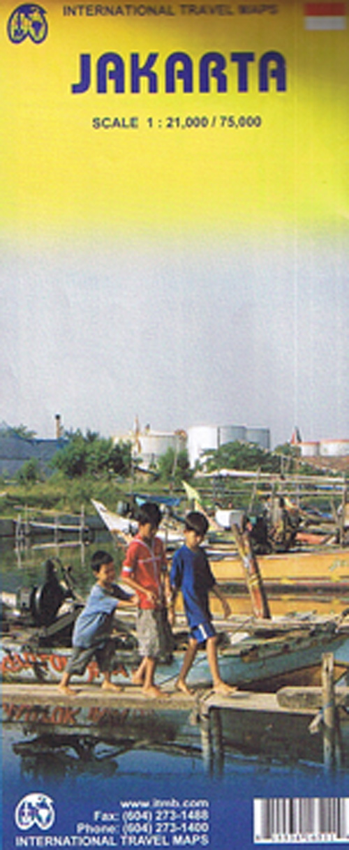 Jakarta, International Travel Map  1:21.000/75.000