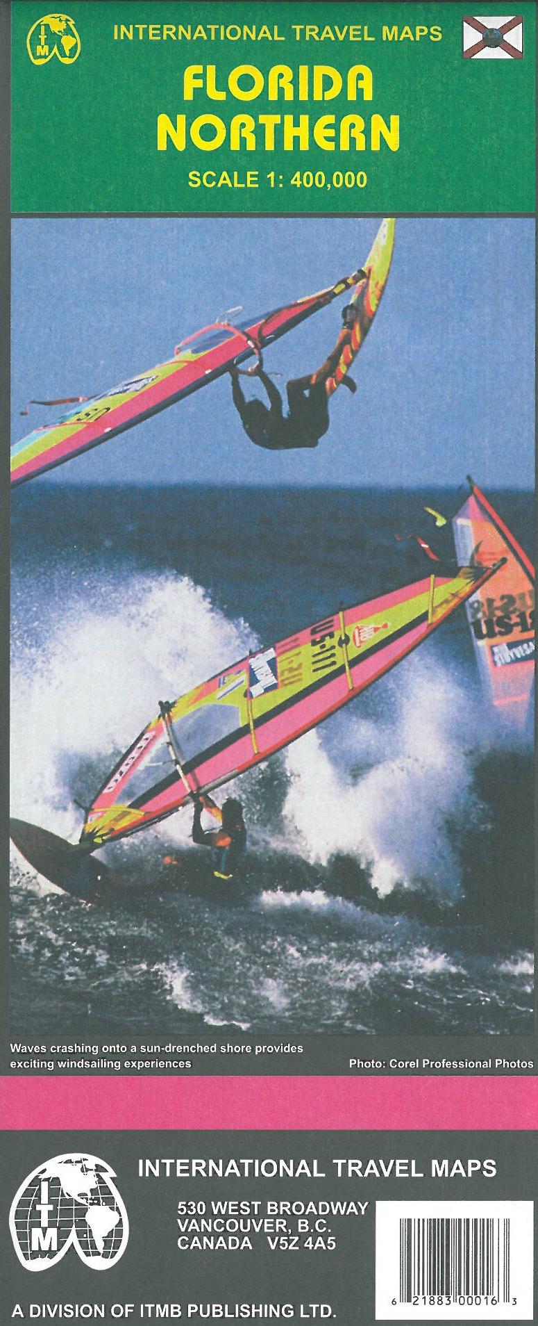 Florida Northern, Travel Reference map 1:400 000