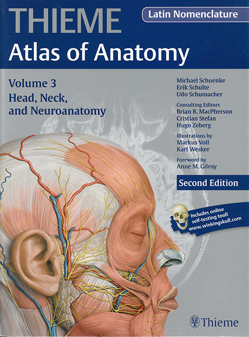 Thieme Atlas Of Anatomy Volume 3: Head, Neck And Neuroanatomy - Scanvik.dk