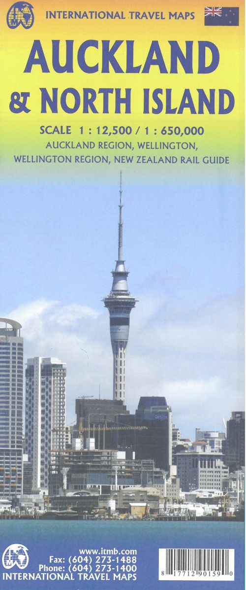 Auckland & North Island, International Travel Maps