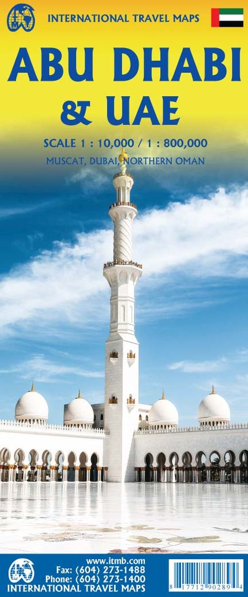 Abu Dhabi & UAE, International Travel Maps