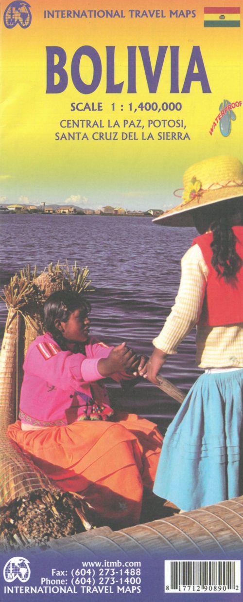 Bolivia, International Travel Maps