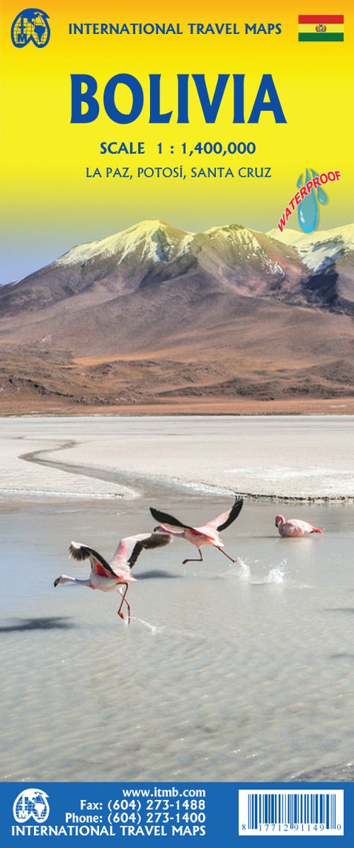 Bolivia, International Travel Maps