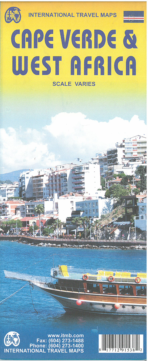 Cape Verde & West Africa, International Travel Map