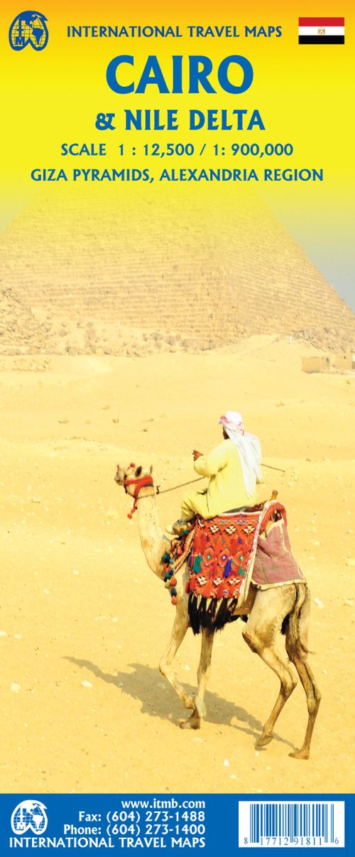Cairo & Nile Delta, International Travel Maps
