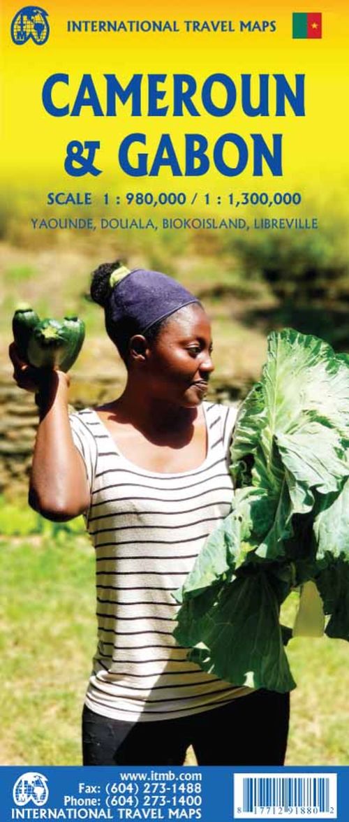 Cameroon & Gabon, International Travel Maps 1:980.000/1:1,3 mill.