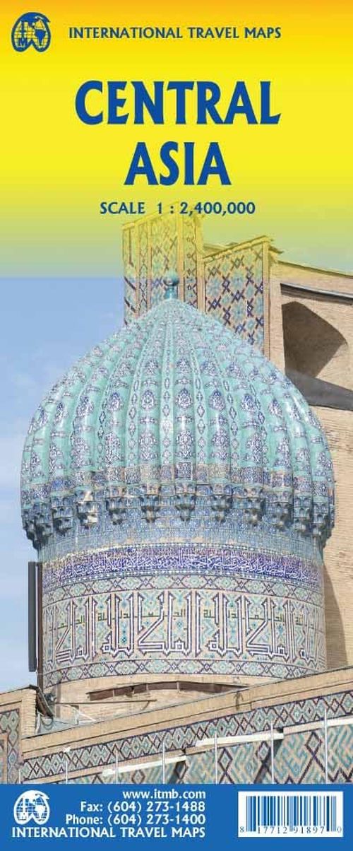 Central Asia, International Travel Maps