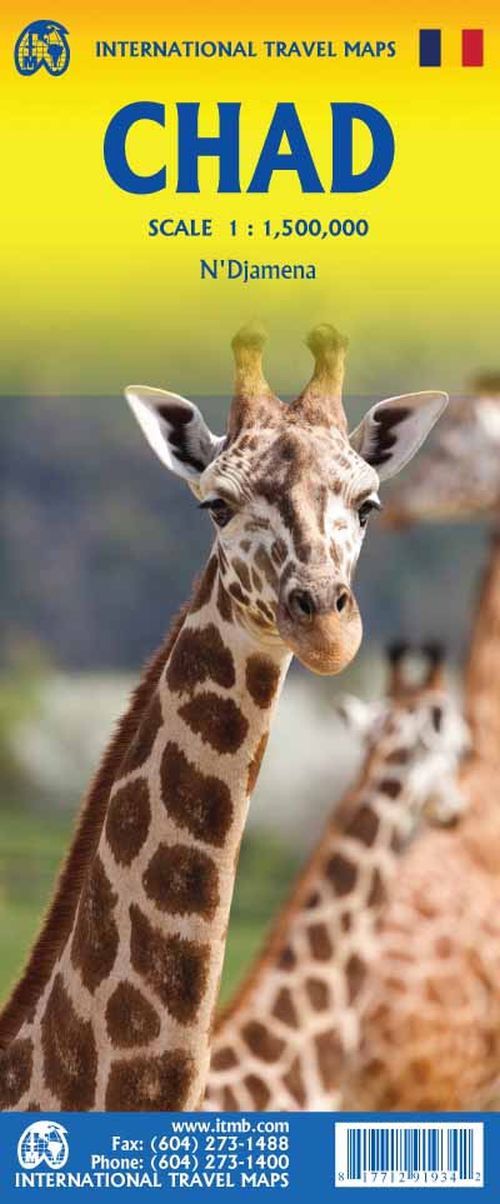 Chad, International Travel Maps